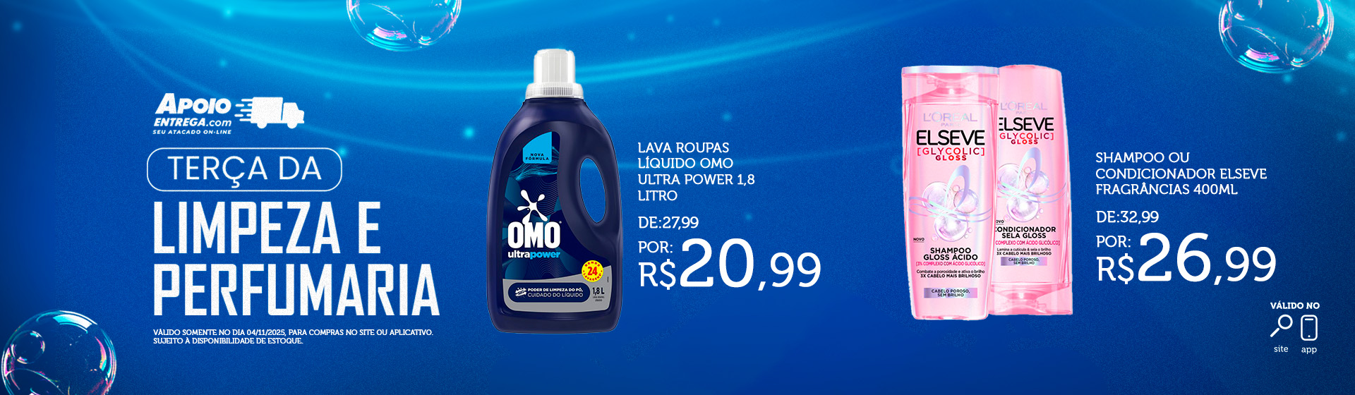 Terça da Limpeza e Perfumaria